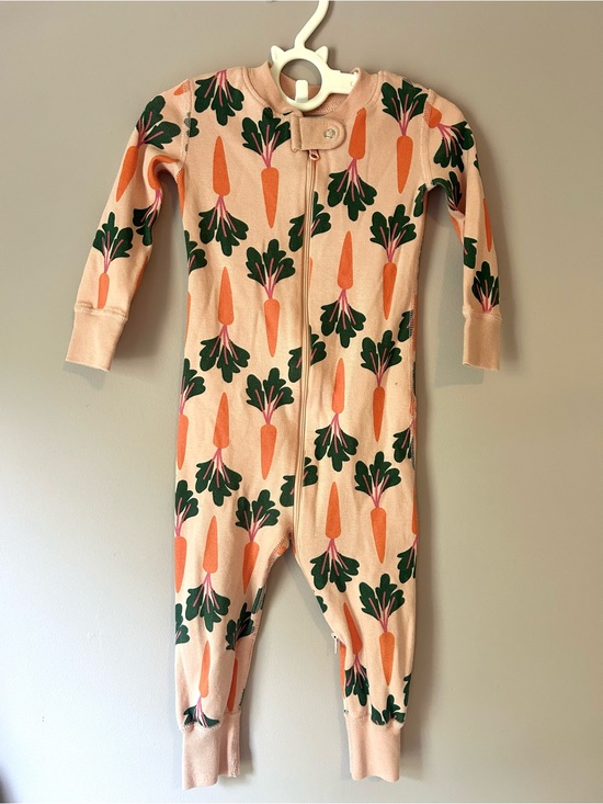 Hanna Andersson Other - Hanna Anderson one-Piece Zipper Pajama –Carrot Print